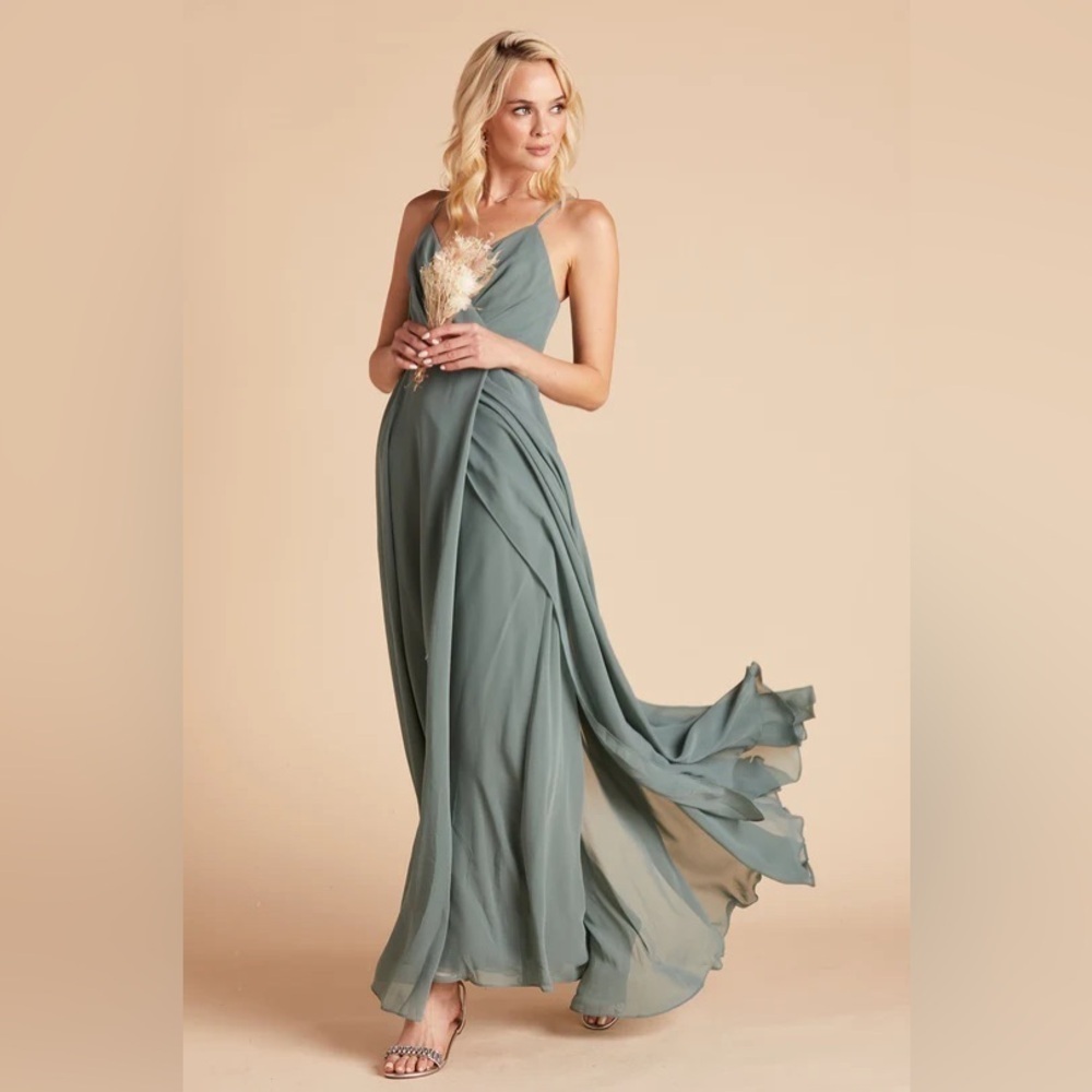 Birdy grey KAIA DRESS small sea glass